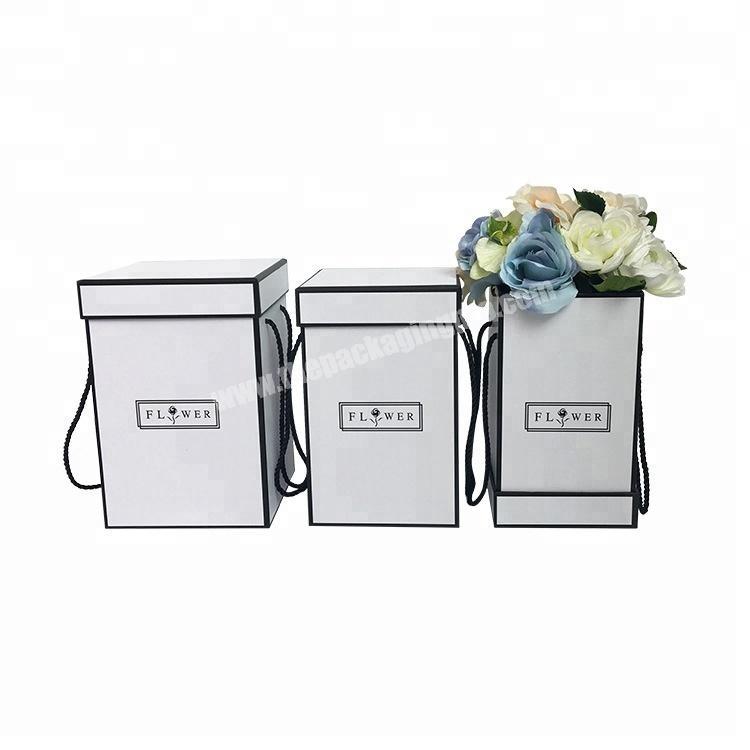 New Design Fancy Corrugated Valentine Flower Box  wedding favors gifts box