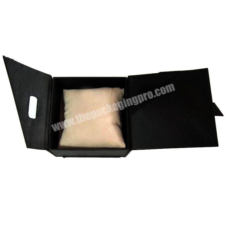 New Design Foldable PU Leather Watch Storage Boxes .