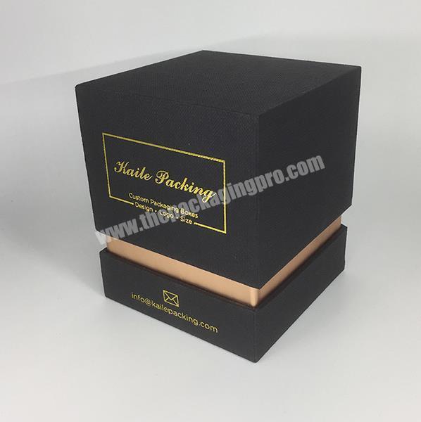 New Design High Lid Candle Packaging Paper Box