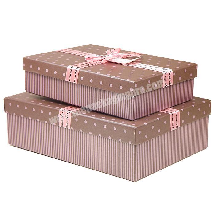 New Design High Quality Bow Tie Storage Box, Cheap Wholesale Printing Custom Logo Cardboard Gift Box
