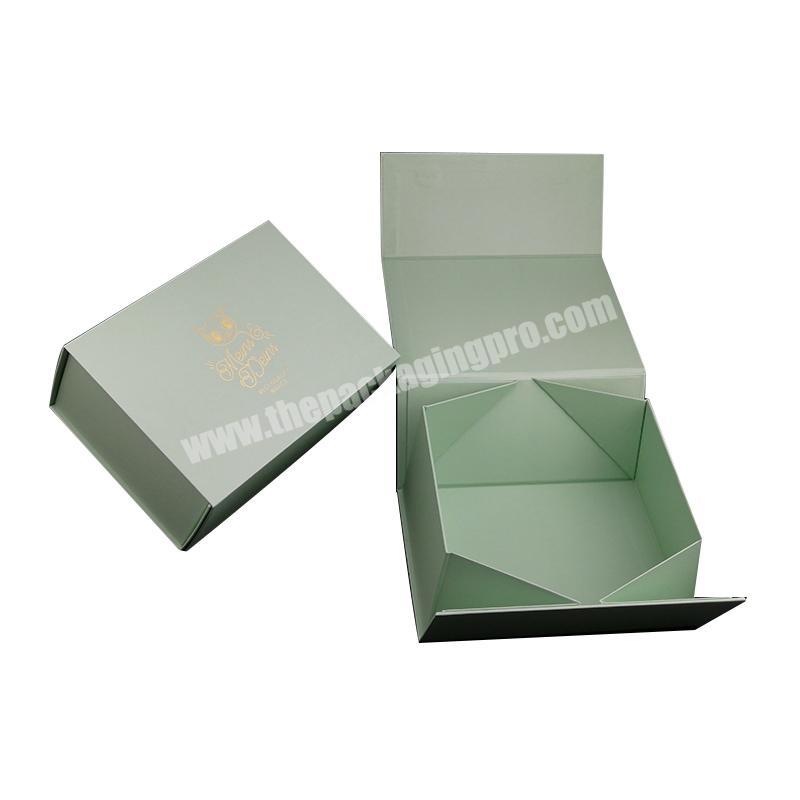 New Design High Quality Folding Box With Magnetic Bottom