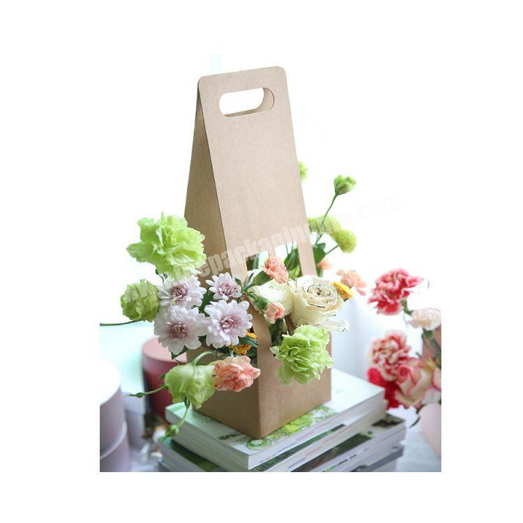 new design hot sale flower box size gift box flower packaging box