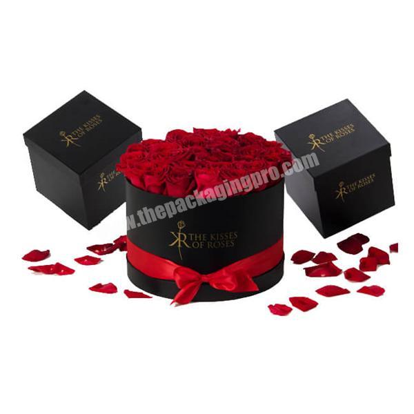New Design Lid and Base Round Gift Flower Packaging Paper Box