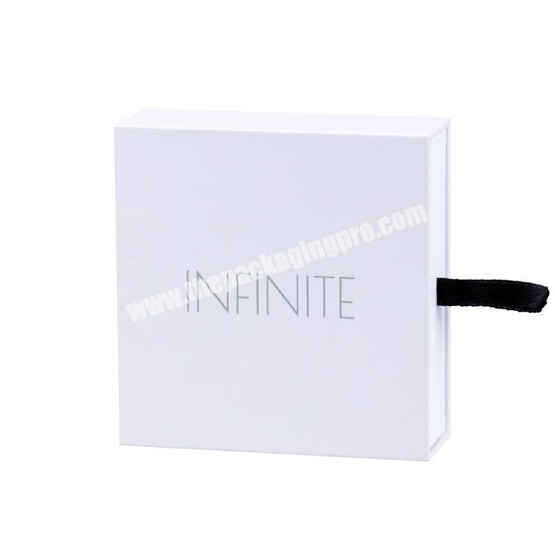 New Design Matt White Drawer Packaging Cardboard Box with Logo Printing Luxury Paper Gift Box for Oil BottleNail Polish Kits