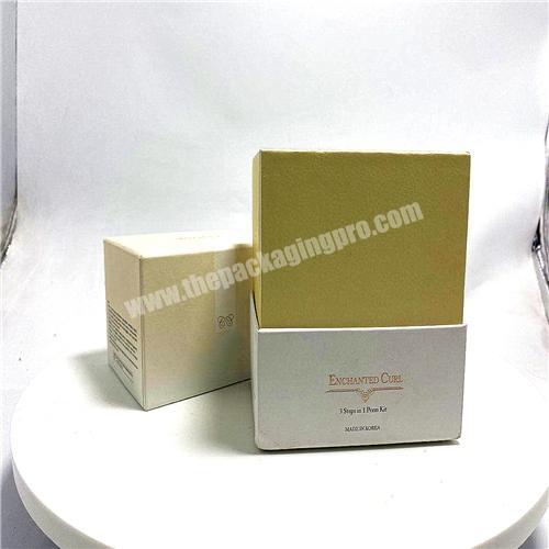 New design of the luxury cosmetic packaging of paper box