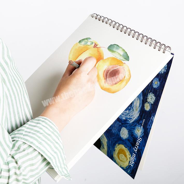 New Design Paper Customized spiral bound school writing notebook