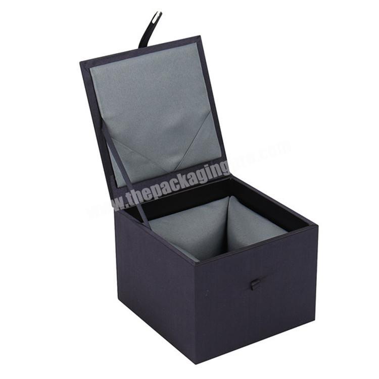 new design rigid paper small glass bottles packaging box