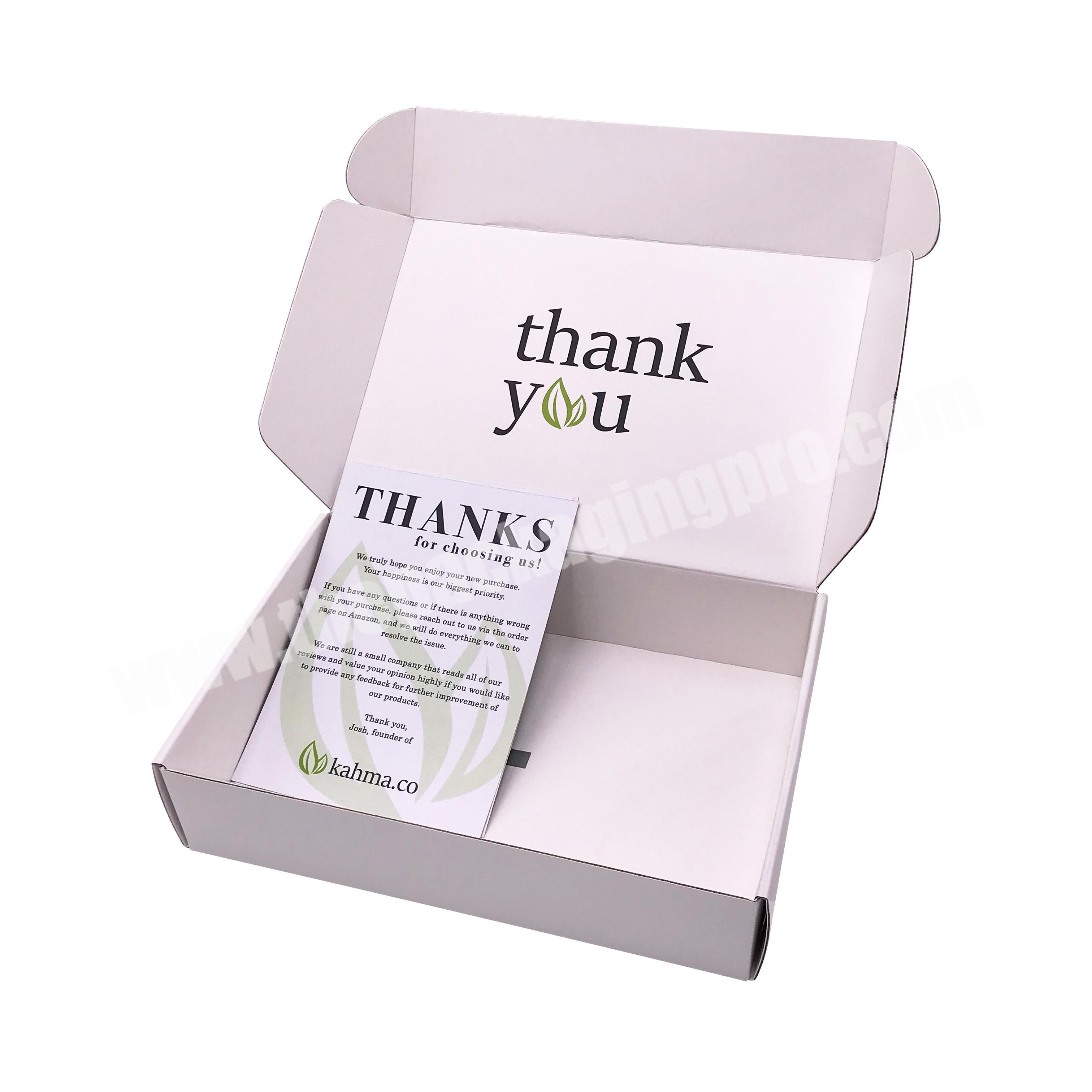 New design shoe box for thank you gift packaging printed boxes neck tie set