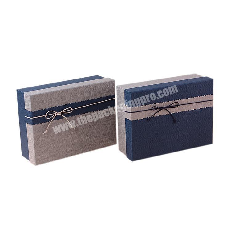 New Design Wholesale paper cartoon gift box with ribbon