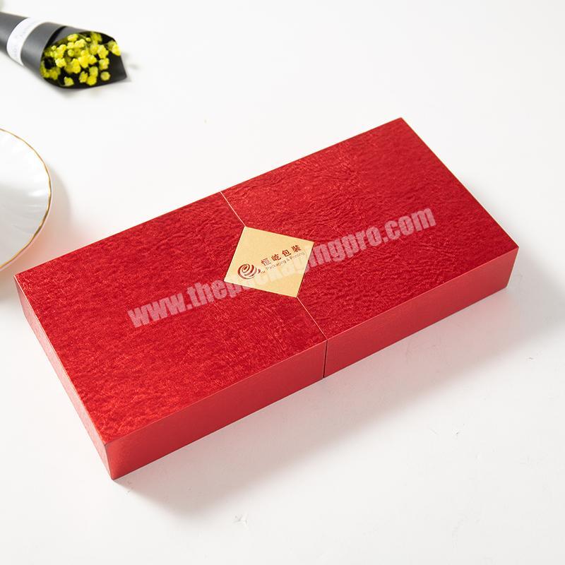 New Design whose sales  paper packaging leatherette paper box double bottle Perfume Packaging Boxes For Perfume Bottles