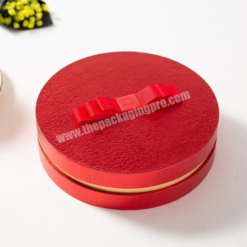 New Design whose sales  Round paper packaging leatherette paper box Perfume Packaging Boxes For Perfume Bottles