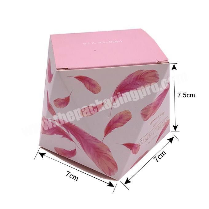 New diamond-shaped personality creative wedding candy paper box manufacturers