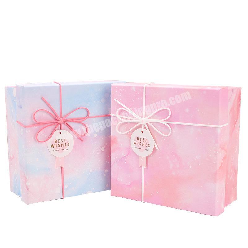 New fashion custom luxury gift box packaging paper box