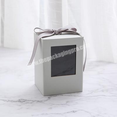 New Gift Rose Box,Luxury Flower Packaging Gift Drawer Box With PVc Window