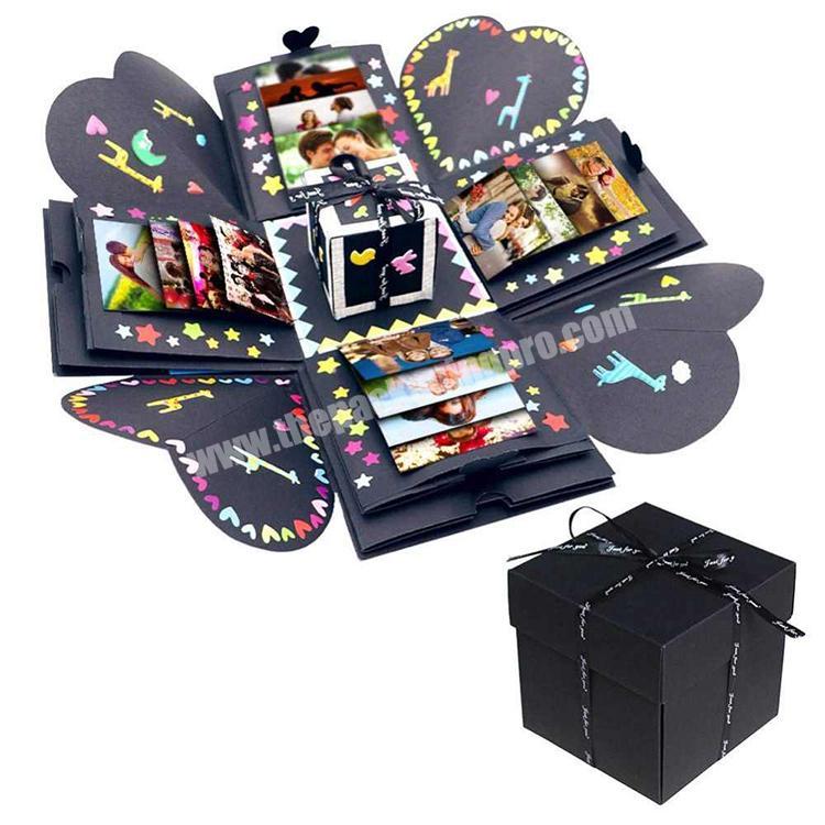 new hot selling products custom black surprise gift box