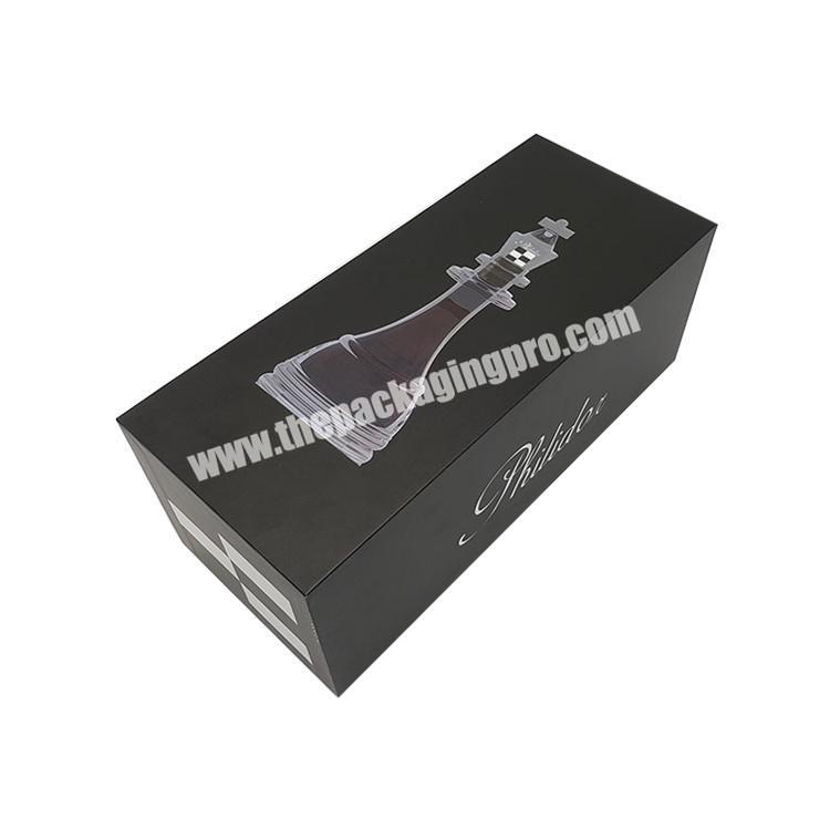new hot selling products  luxury  black  parfum packaging