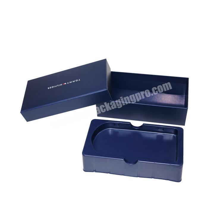 New Luxury top and bottom Gift Box in packaging boxes with blister tray for gift