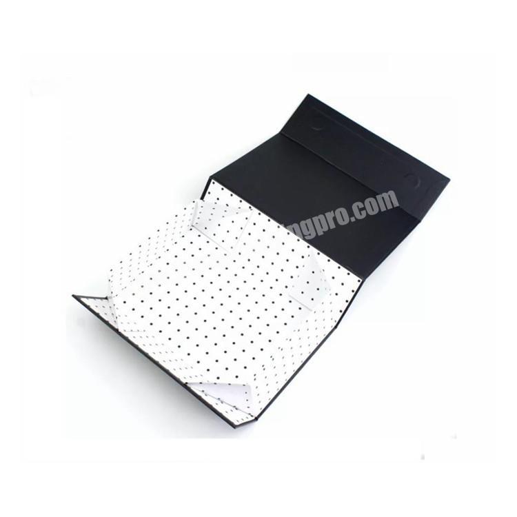 New product custom folding magnetic box wholesale fold paper box