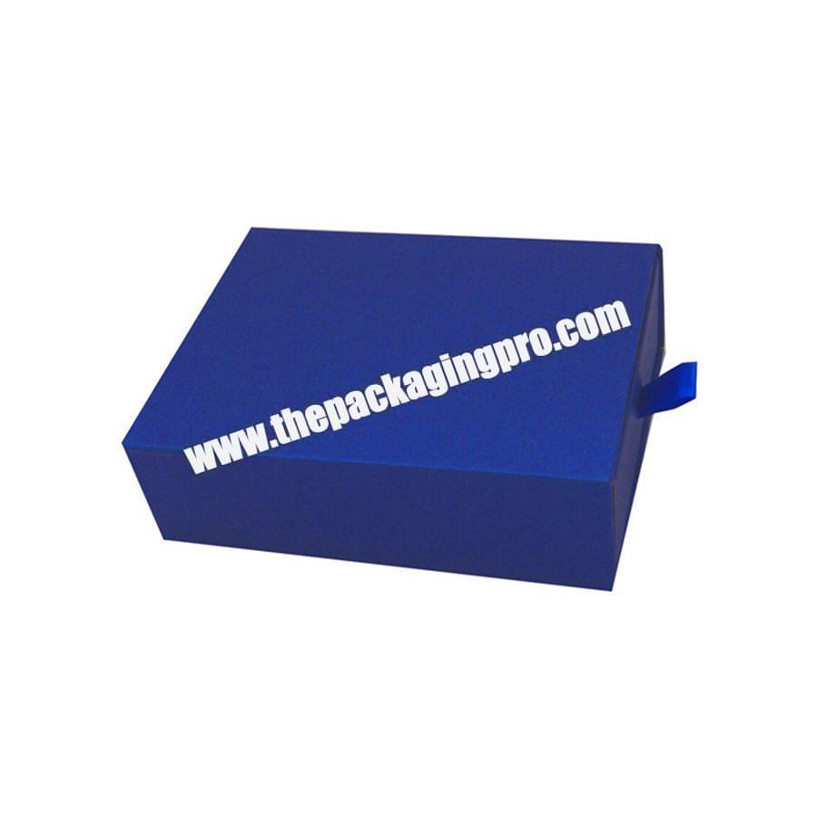 New product white paper drawer box for food
