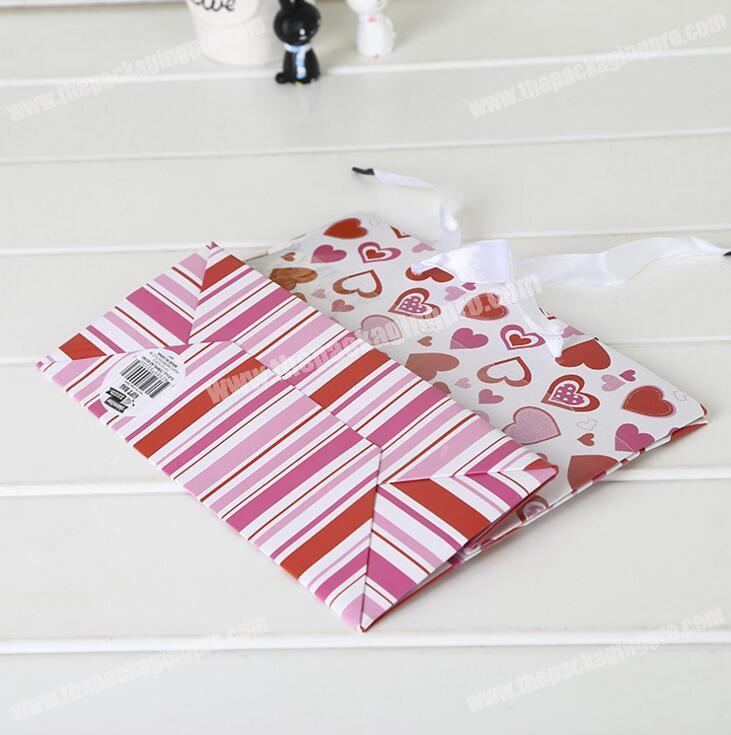 New products bulk buying handle decorative handmade wedding door gift paper bag