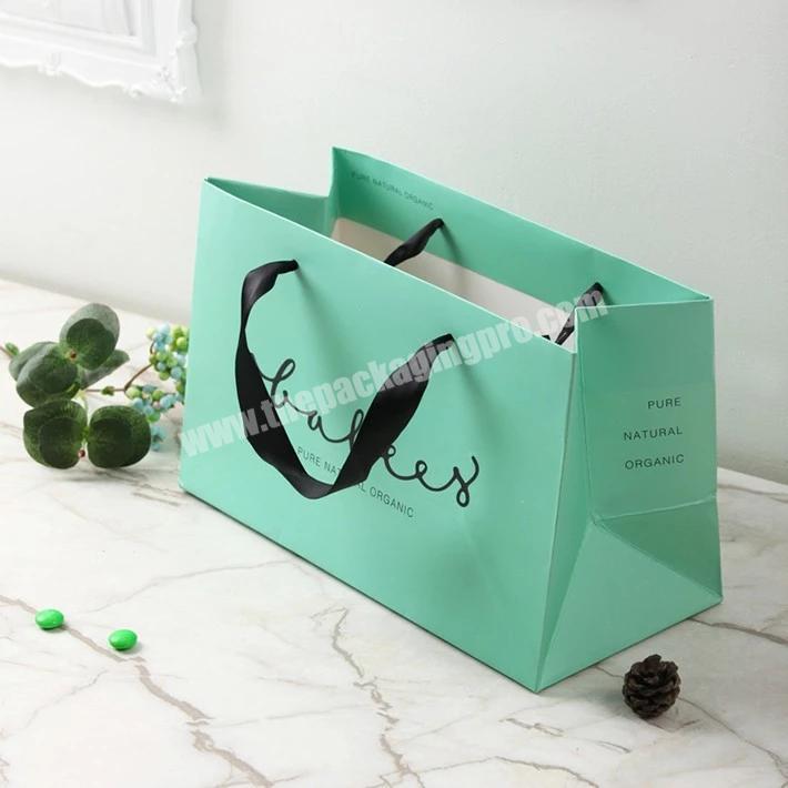 New promotional luxury custom paper shopping bag shipping mailer print bags for gifts clothes