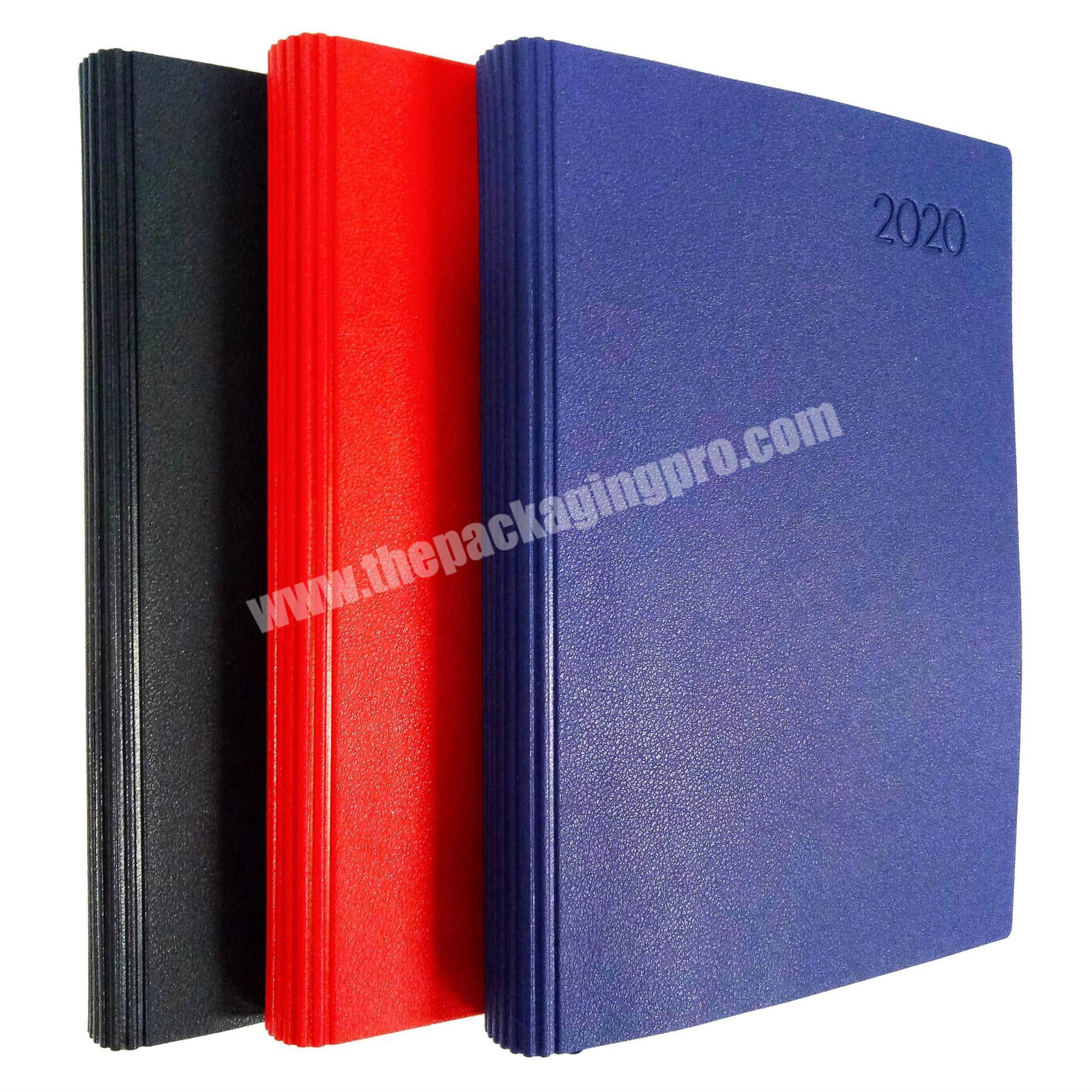 New promotional OEM A5 planner custom diary design journal leather notebook