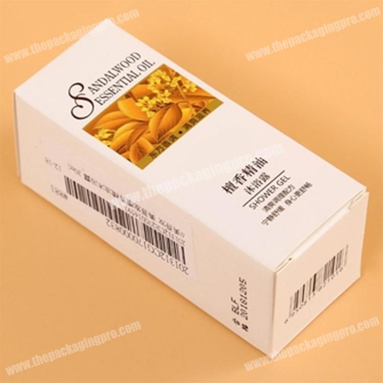 New style design customized shape cosmetic paper box