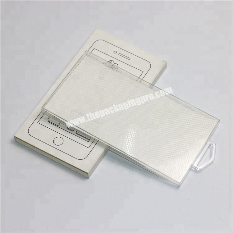 New Tempered Glass Screen Protector Retail Box PackagingPlastic Box