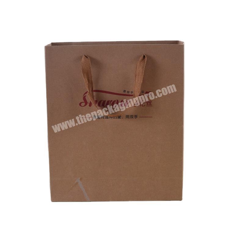 New trend product kraft paper bag tote bag used for packaging goods