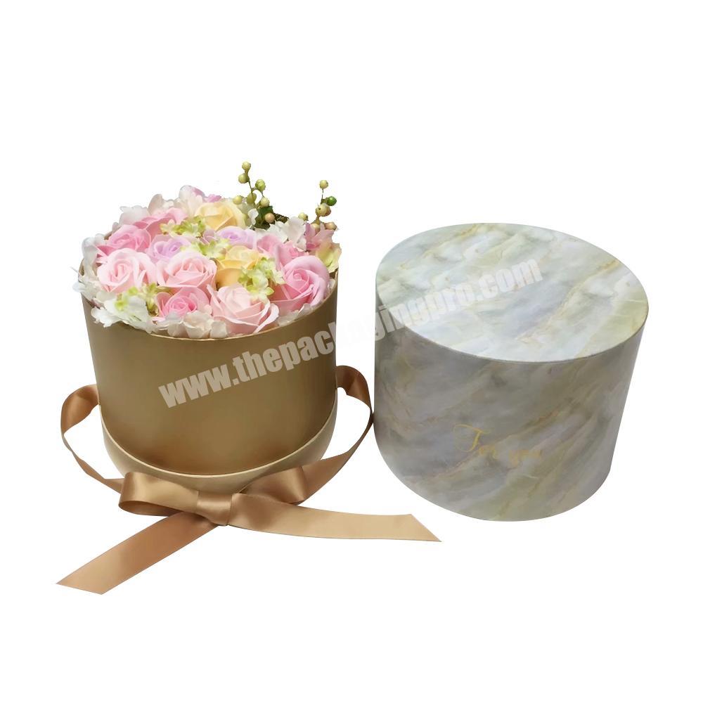 New tube xo paper cardboard soap flowers jewelry large round shaped hat wine gift boxes with ribbon