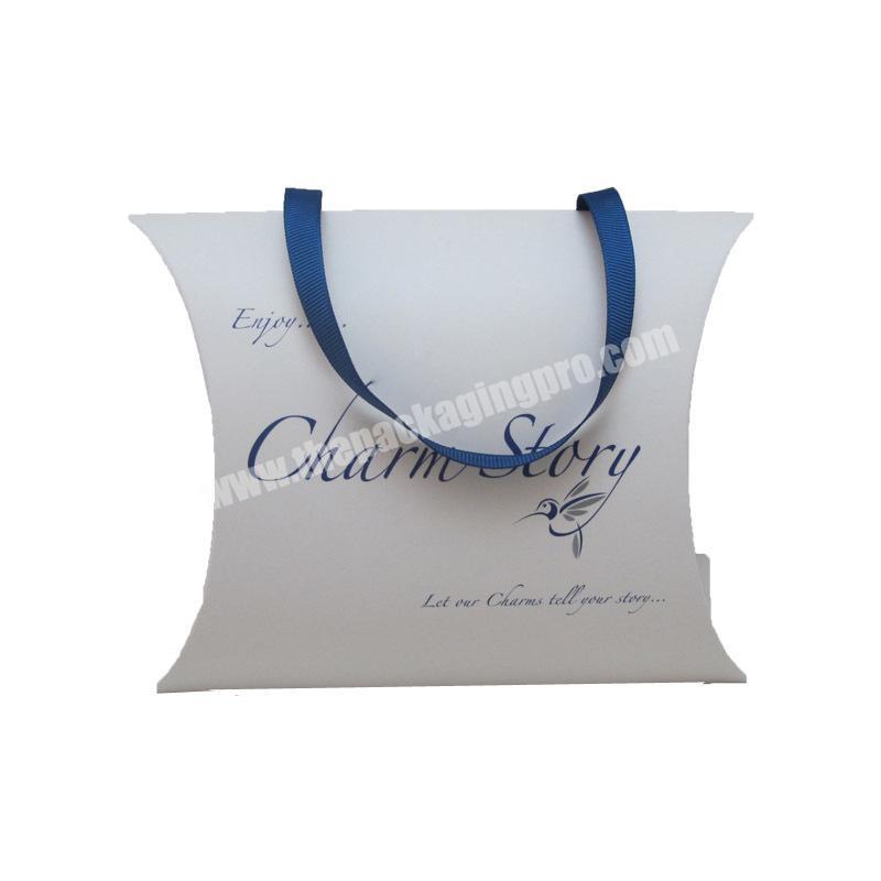 nice pillow shaped apparel packaging supplies