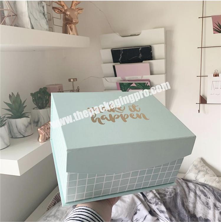 Nordic style cheap price new design decorative luxury wedding cardboard gift box