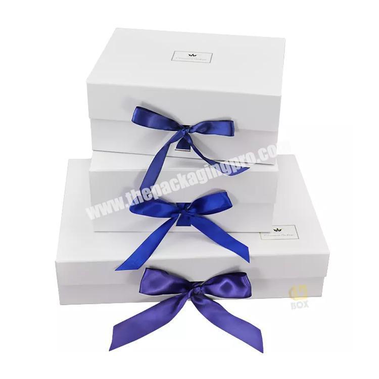 OEM cardboard packaging folding luxury magnetic paper gift box