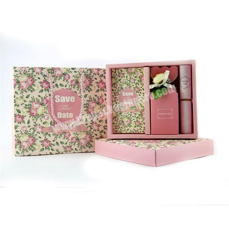 OEM China Pink Gift Packing Box For Perfume Packing Box Gift Wrap With High Quality