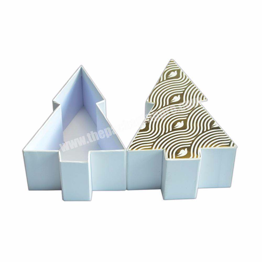 OEM Christmas Gift Boxes Cardboard Packaging Hot stamping