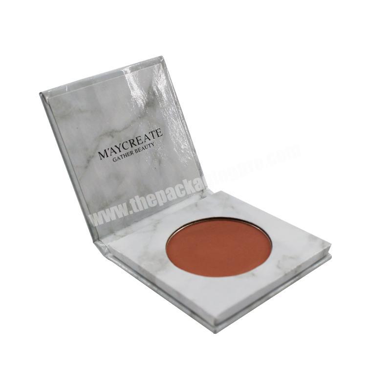 OEM cosmetic makeup cream blush packaging paper box