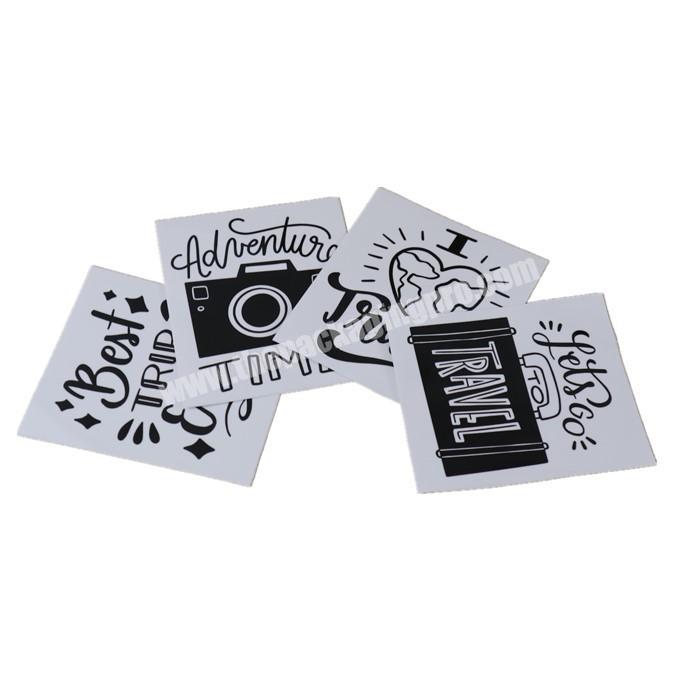OEM Custom Brand Logo Printed Vinyl Die Cut Stickers