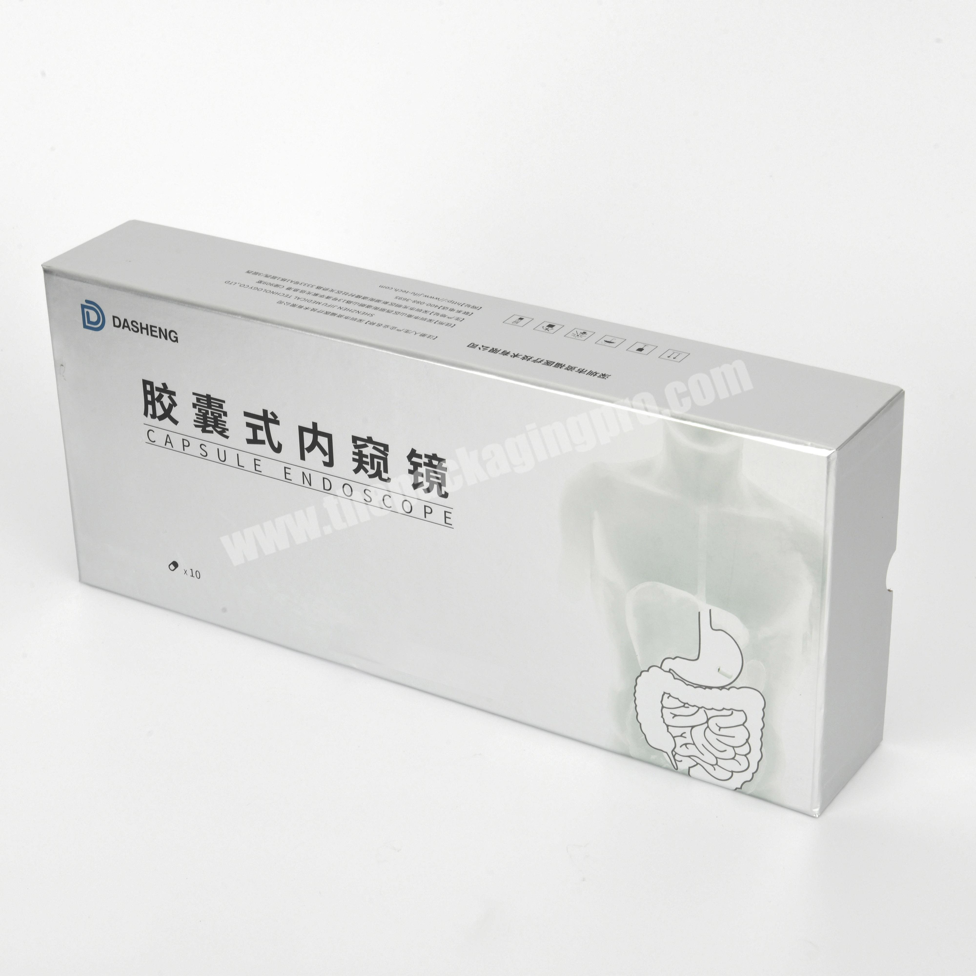 OEM Custom Folding Packaging Medicine Drug Box Printing for Drug machine
