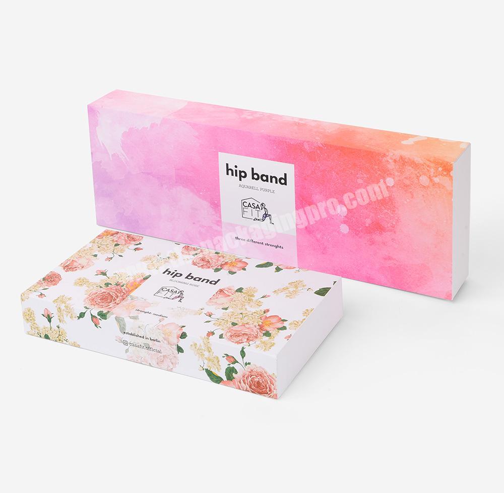 OEM Custom Logo Collapsible Cardboard Paper Rigid Tissue Foam Inside Protection Cosmetics Gift Box