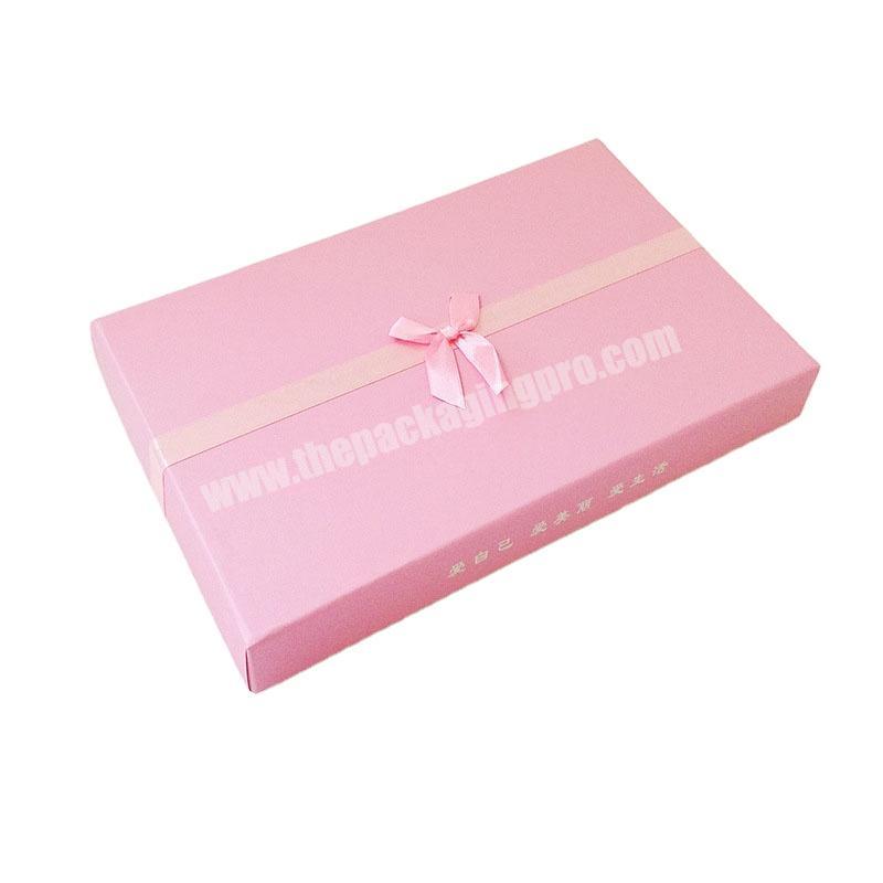 Oem custom printing paper packaging manufacture supplier handmade top  base eid premium sweet gift alibaba box with lid bow