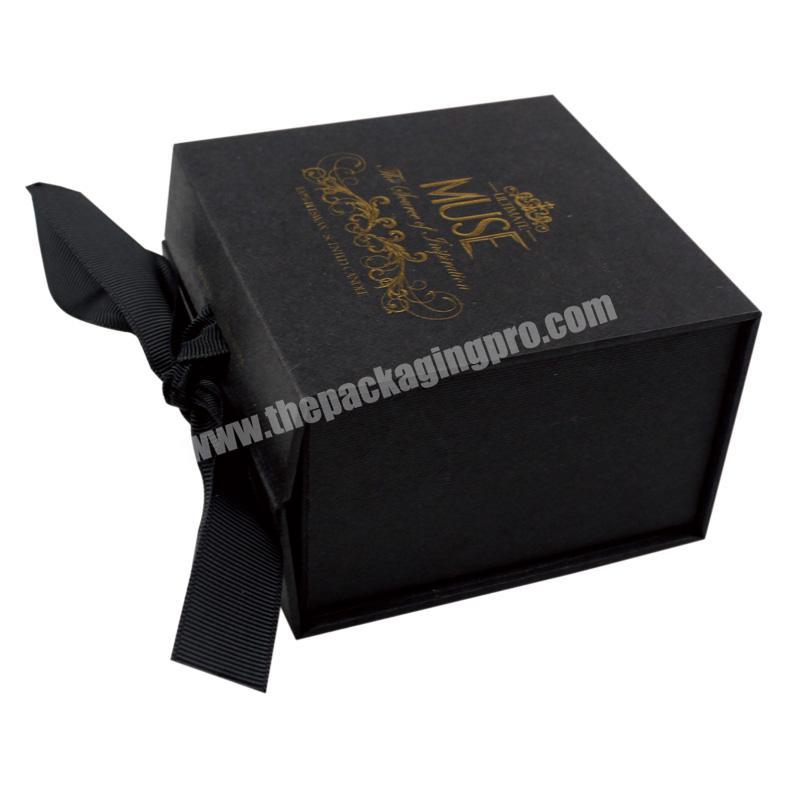 OEM Custom Size Hard Cardboard Matte Black Magnetic Close Book Shape Small Paper Packaging Boxes