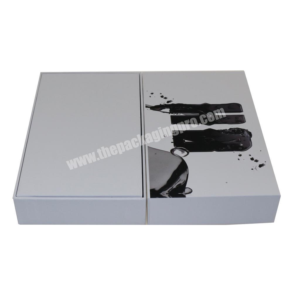 OEM electronics luxury gift box packaging with EVA inner tray