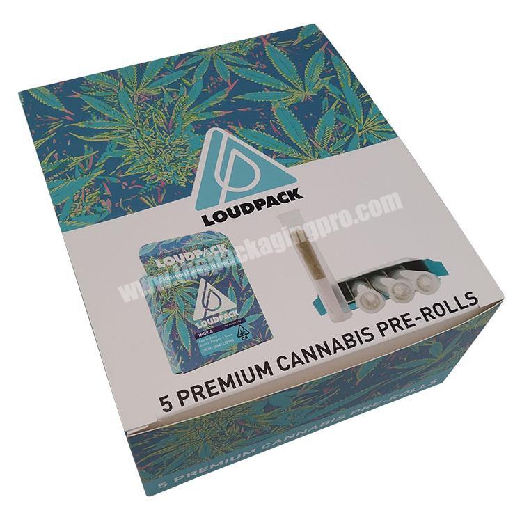 OEM Factory Cigarette exterior packaging box smoking paper box packaging CMYK printing