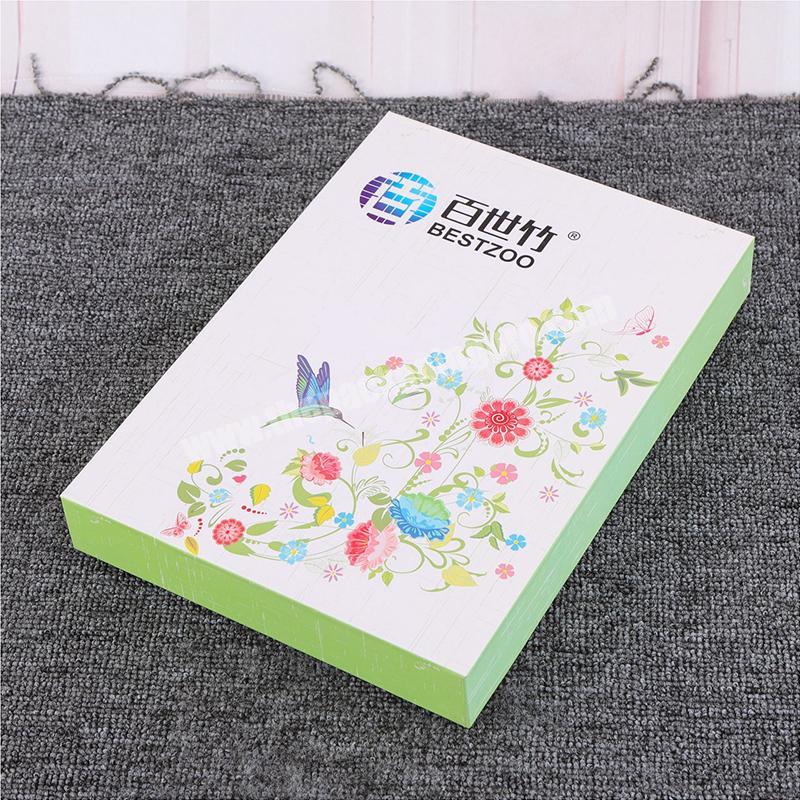 OEM Factory Colorful removeable lid cardboard  cosmetic gift box