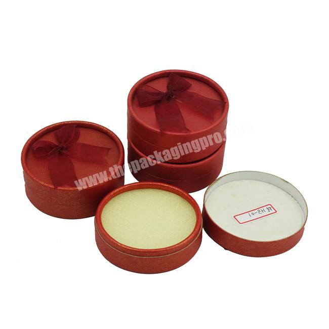 OEM Factory Custom Cardboard Cheap RoundSmall Jewelry Boxes Wholesale In Guangzhou