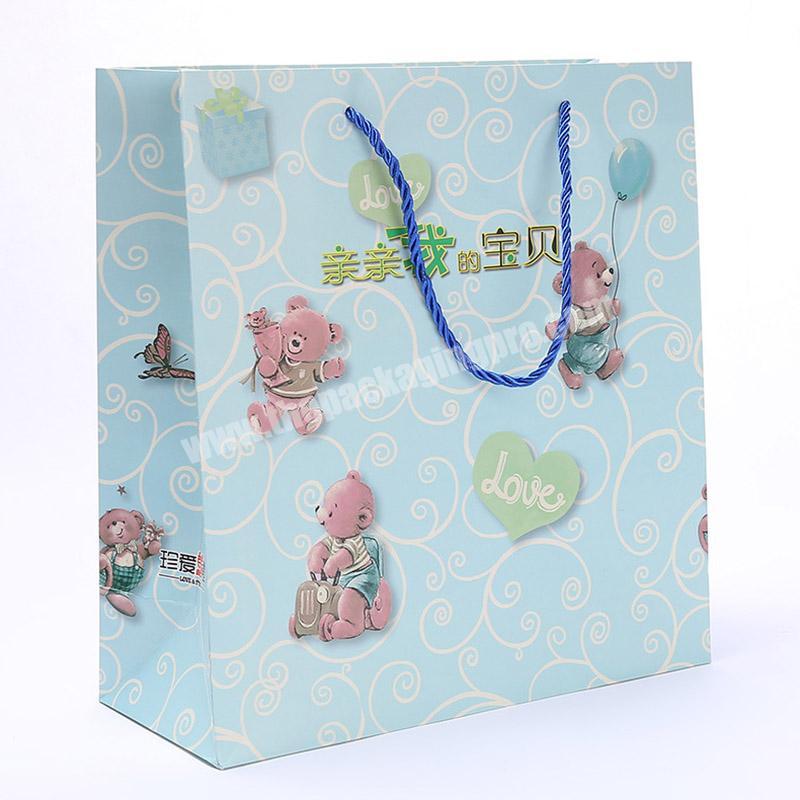OEM Factory Excellent services creative shopping paper bags wholesale christmas paper gift bag