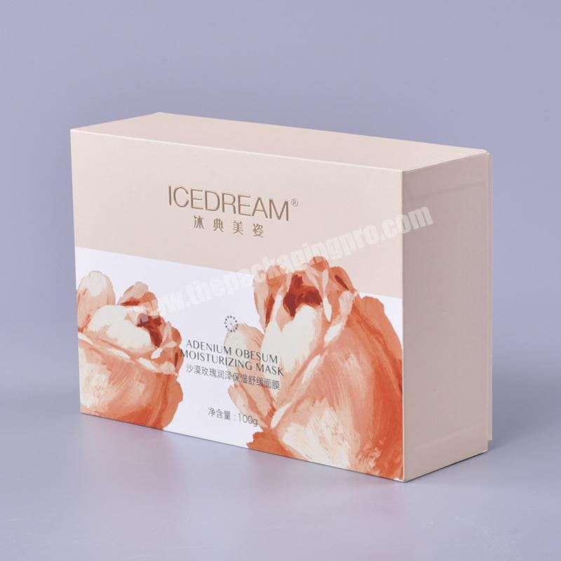 OEM Factory High quality gift box cosmetic packaging gift box with free design and free sample