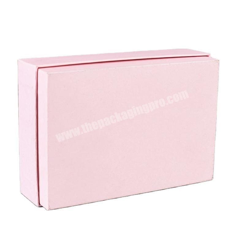 OEM Factory Luxury  offset printing gift packing paper box removeable lid packaging gift  rigid box for wedding