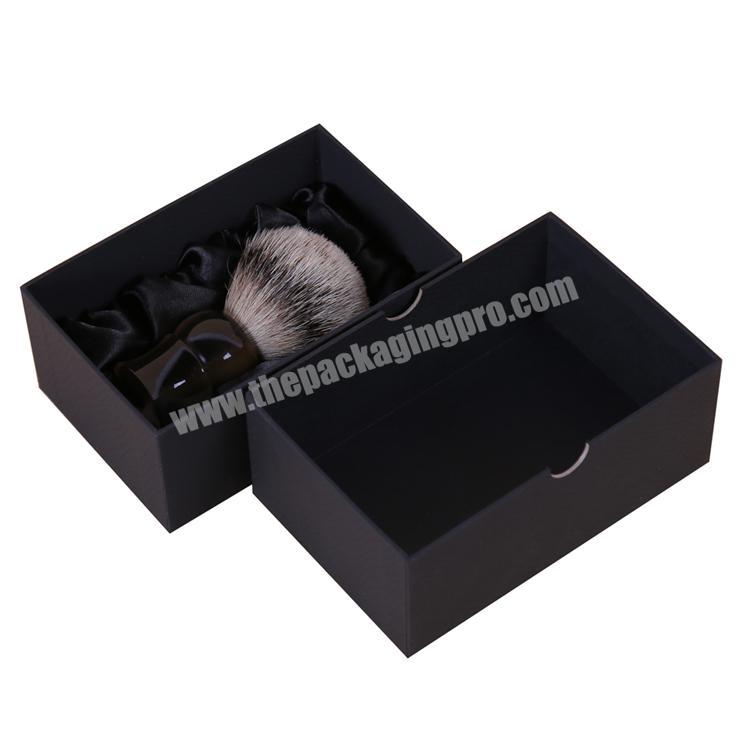 OEM Factory plain black magnetic paperboard gift boxes