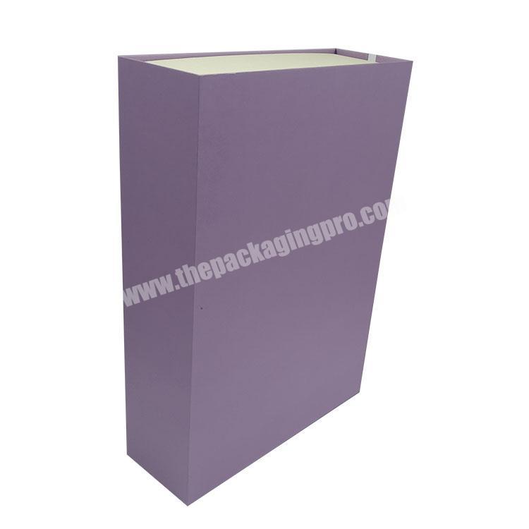 OEM Factory Pure color prining gift box China factory paper printing and  packaging